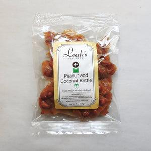 Peanut and Coconut Brittle - 5 oz.