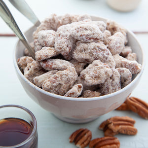 Rum Frosted Pecans