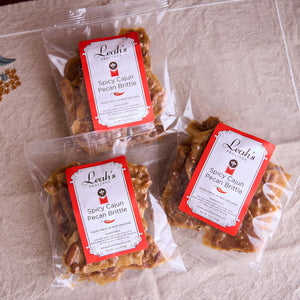 Spicy Cajun Pecan Brittle - 5 oz.