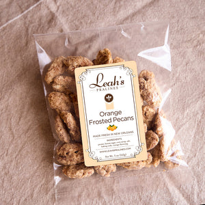 Orange Frosted Pecans
