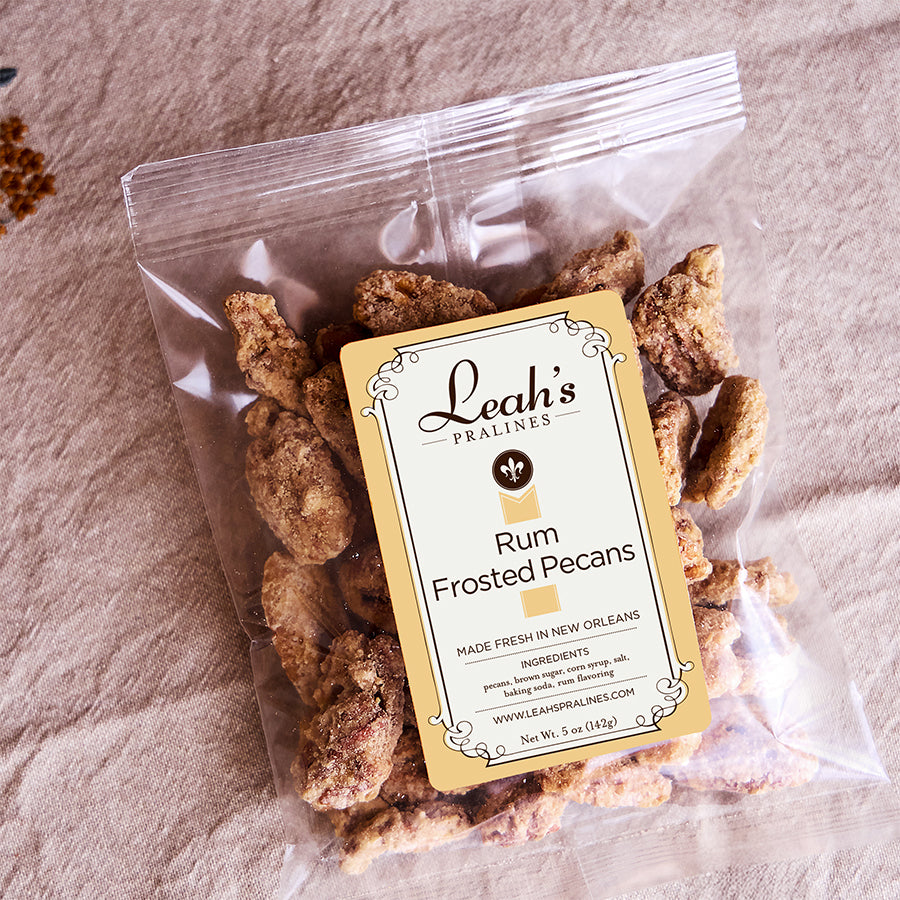 Rum Frosted Pecans