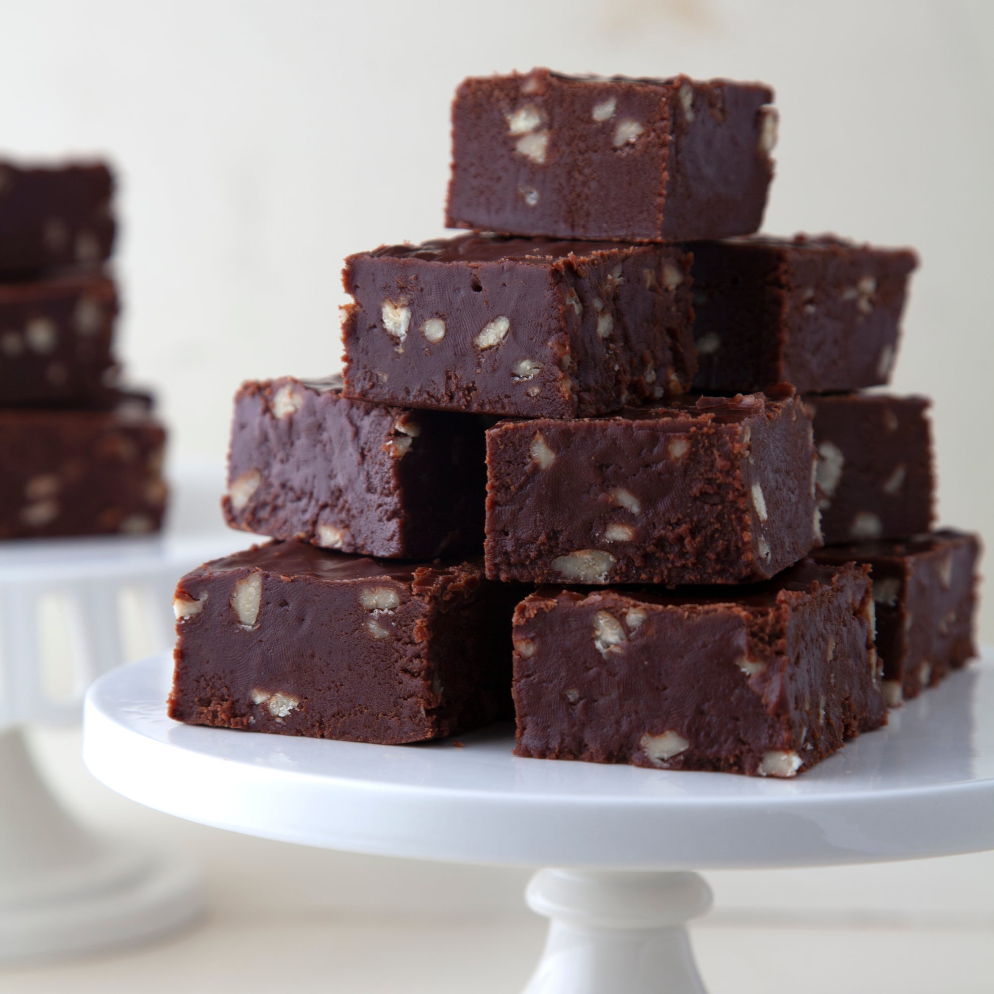 Our Chocolate Pecan Fudge is rich and smooth. The best fudge you will ever taste!