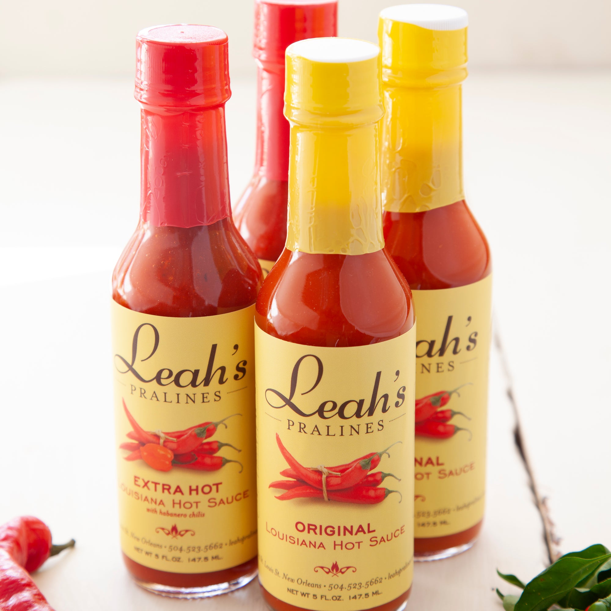 Leah's Pralines Hot Sauce
