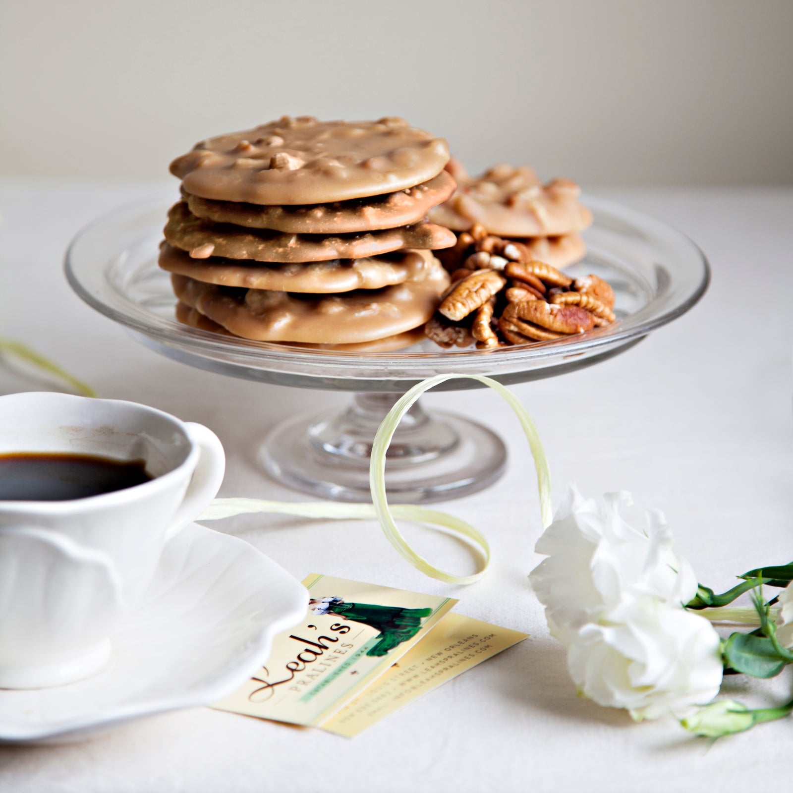 The best Rum Pecan Pralines!