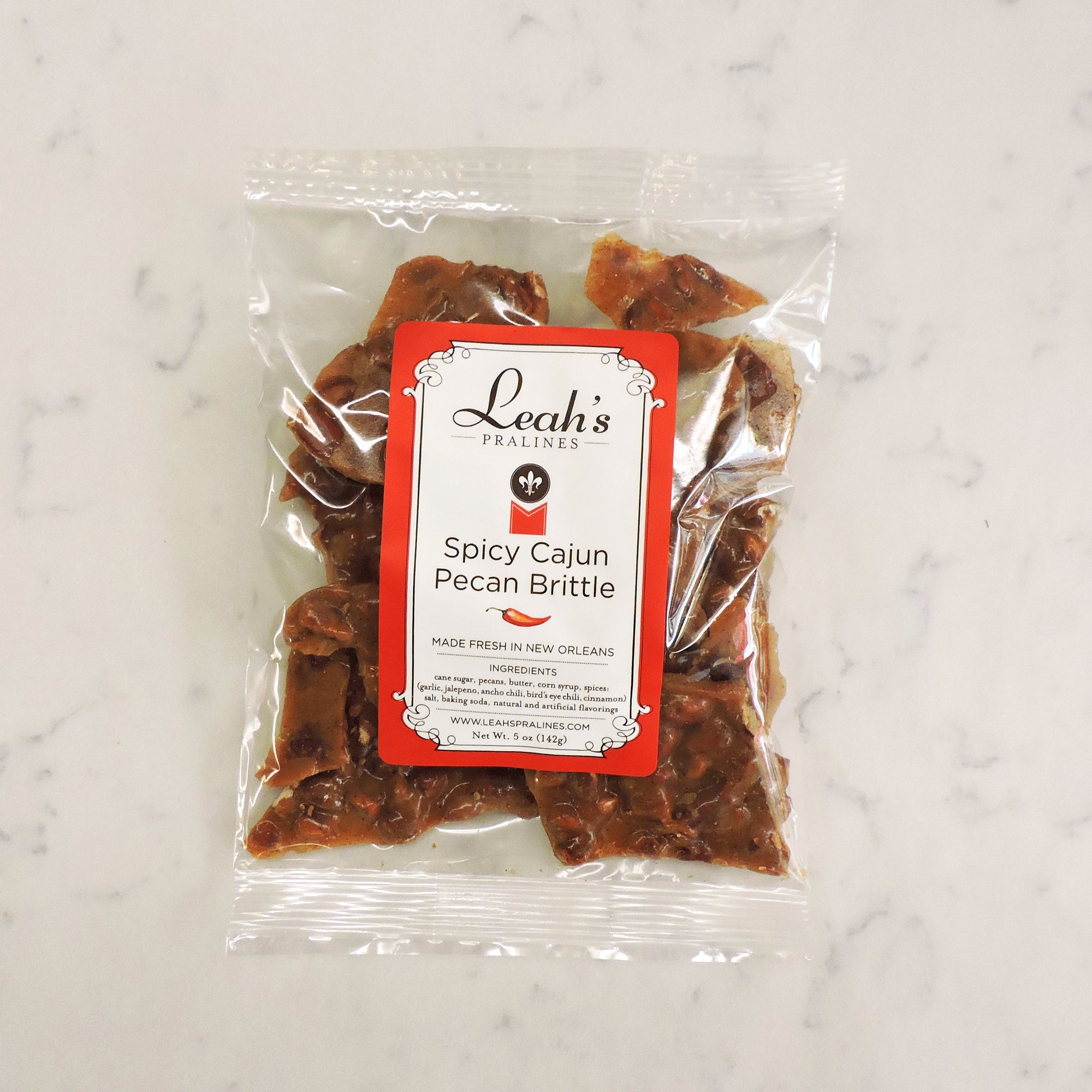 Spicy Cajun Pecan Brittle - sweet and spicy!