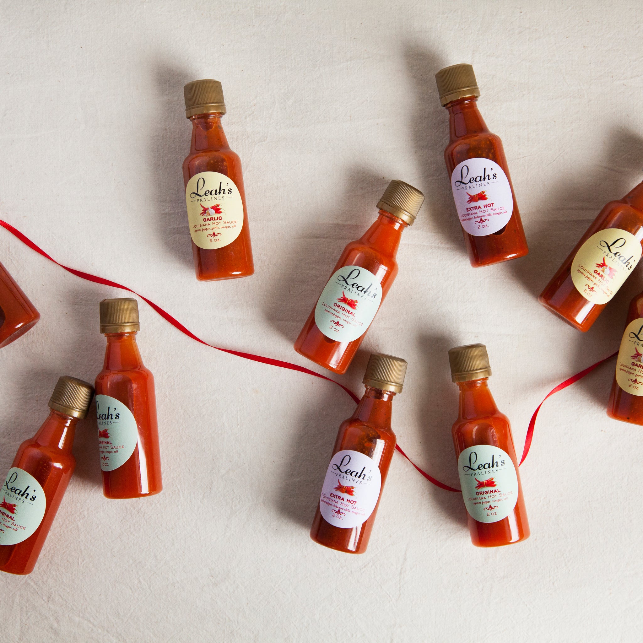 small louisiana hot sauce bottles